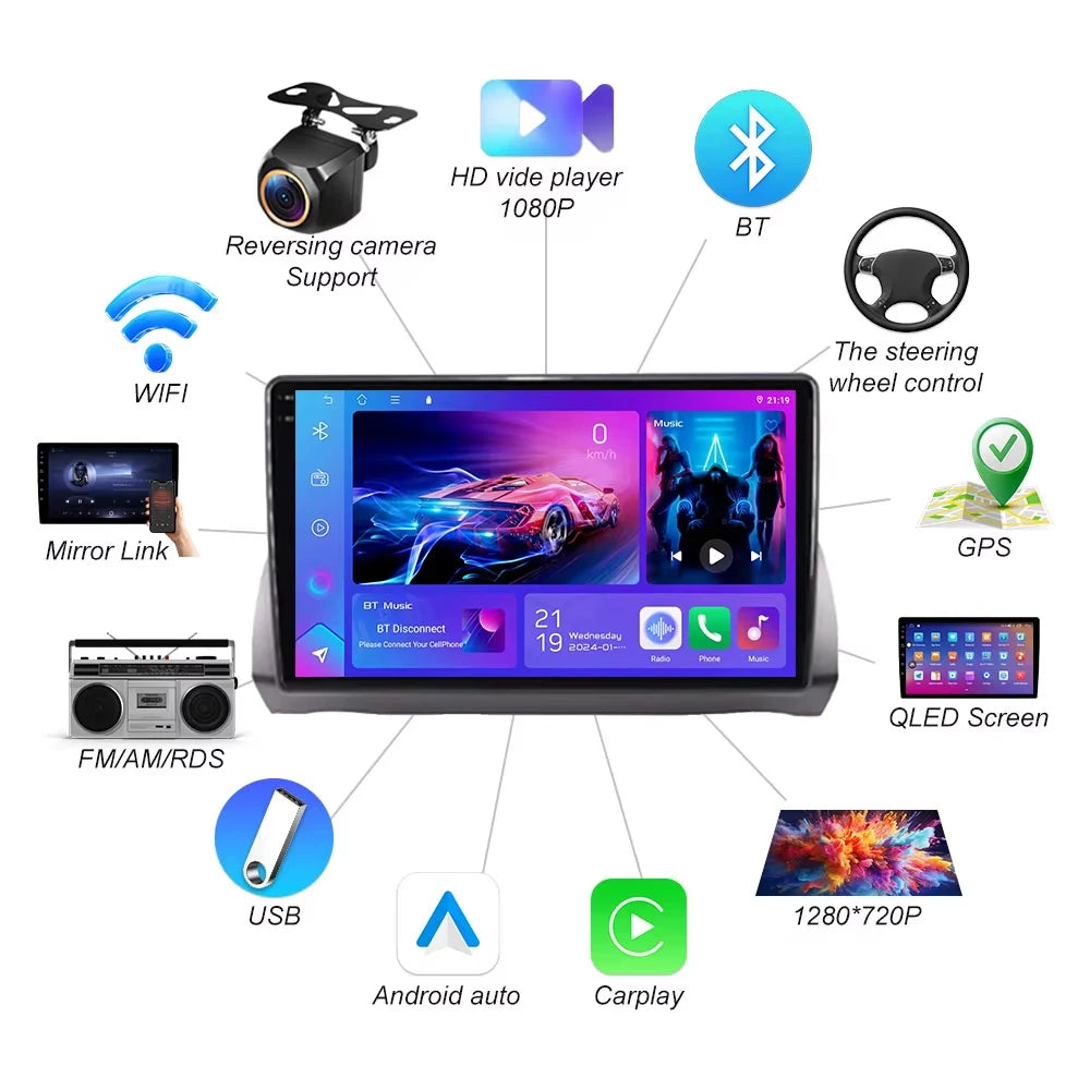 Car Radio For Fiat Argo 2019 2020 2021 2022 Android 16 Auto Multimedia Video Player Stereo | AUTOKITSHOP
