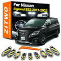 AutoKitShop 15Pcs For Nissan Elgrand E52 2011 - 2018 2019 2020 2021 2022 2023 LED Bulb for Nissan E52 2011-2018 - Canbus LED C