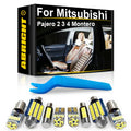 LED Interior Light Kit for Mitsubishi Pajero 2 3 4 Montero Shogun MK2 MK3 MK4 V20 V60 V80 V73 V93 1990-2020 - Canbus ...