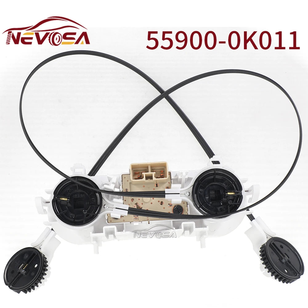 AC Heater Control Panel Switch For Toyota Hilux N70 2005-2011 Condition Assembly for Toyota N70 2005-2011 - Automotive L