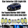 LED Interior Light Kit for Toyota Harrier 1997- 2012 - Canbus Dome Map Door Trunk Bulbs | AUTOKITSHOP
