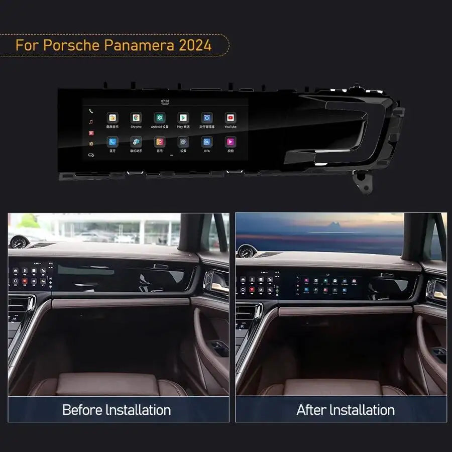 S 11" For Porsche Panamera 2017-2024 Upgraded Copilot Smart Screen GPS Navi Android Car Ra | AUTOKITSHOP