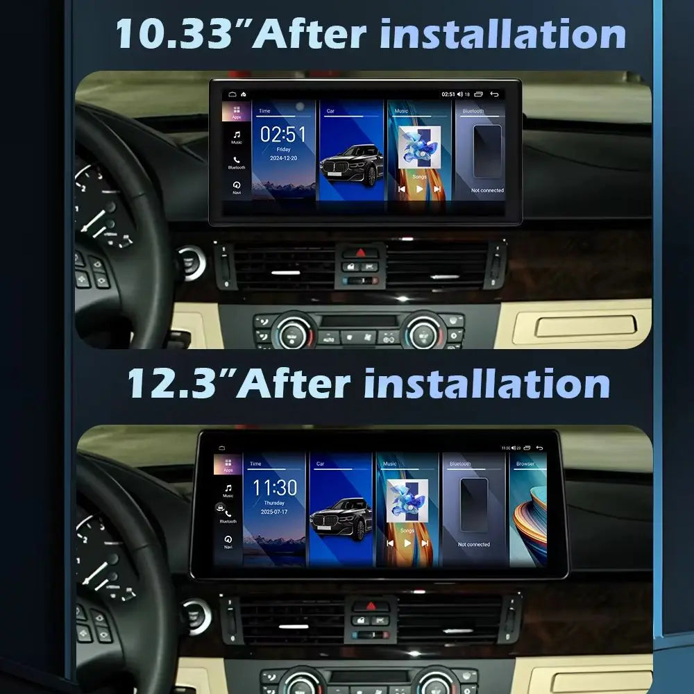 Navigation GPS For BMW 3 Series E90 E91 E92 2004-2012 CCC CIC System Android 16 Wireless C