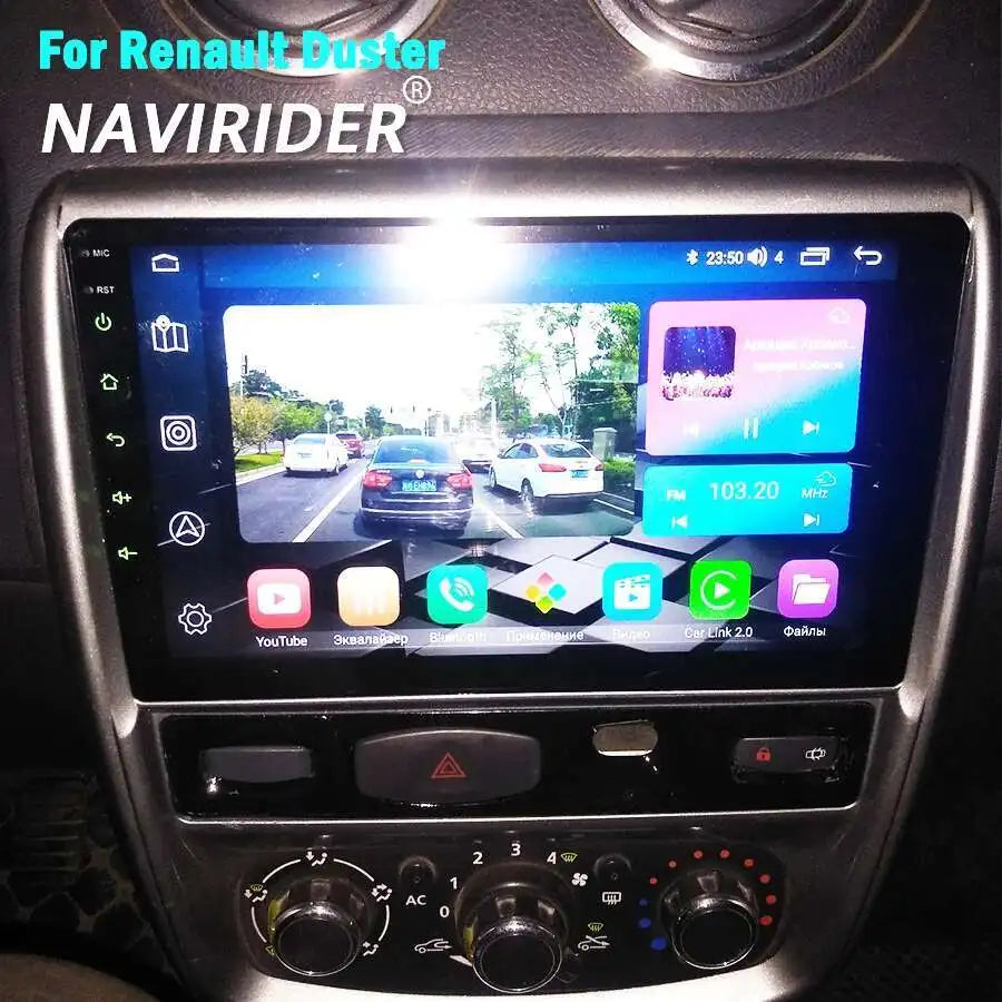 Android 14 Car Video Player GPS For Renault Duster 1 2010-2015 Radio Tarago Multimedia Aut
