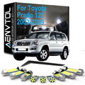 Complete LED Bulb Interior Reading Door Light Kit For Toyota Prado 120 LC120 2002 2003 200