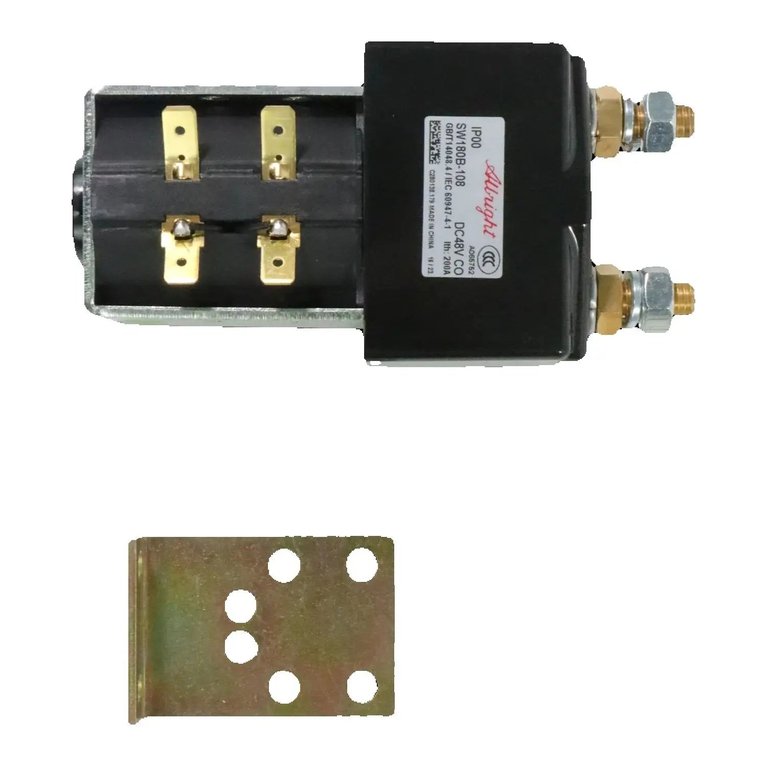 Contactor Solenoid SW180B-108 Heavy Duty 12V 4 Terminals For Automotive Winch Applications