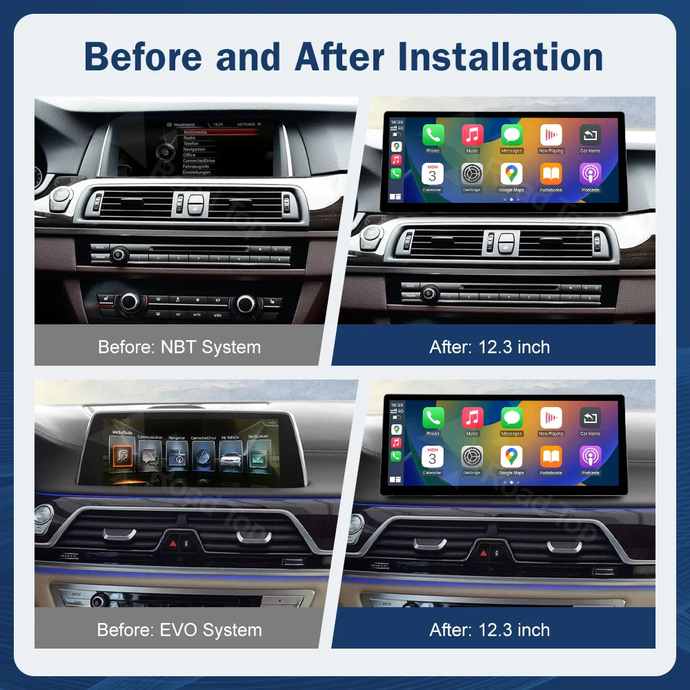 12.3'' CN Multimedia Display For BMW 7 Series 2016-2020 F01 NBT EVO System Touch Screen Wi | AUTOKITSHOP