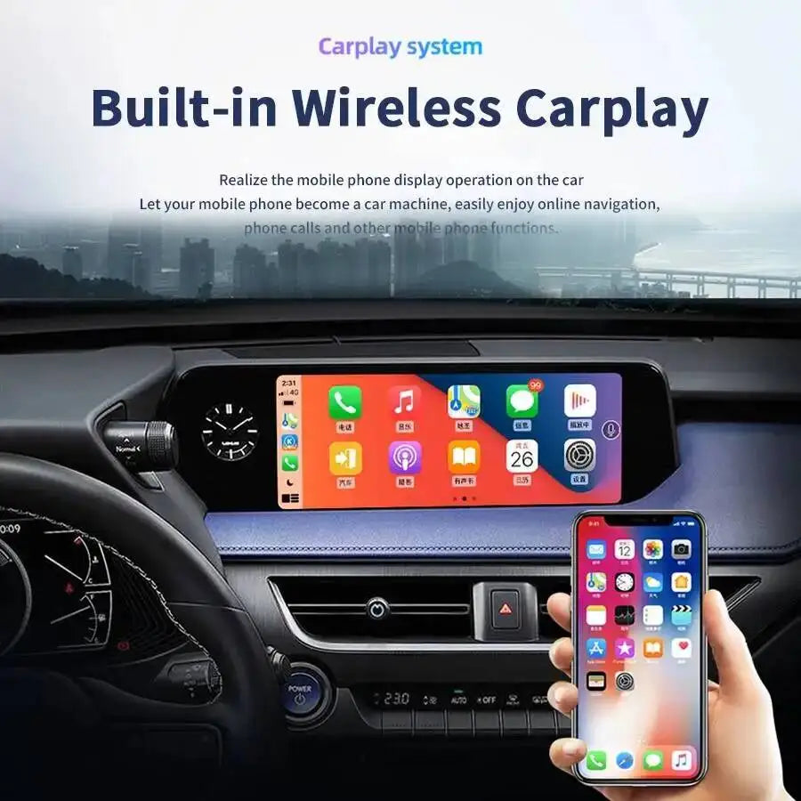 For Lexus ES300H ES350H ES300 ES330 ES350 ES 350 300H 2018-2021 12.3" Stereo Android Car R