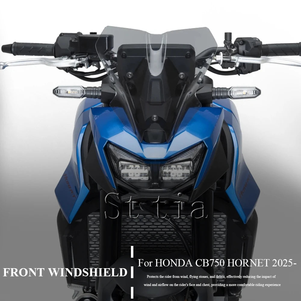 CB750 HORNET Windshield Windscreen Fit For Honda CB 750 Hornet 2025 Motorcycle Wind Shield Defle - Automotive LED Light