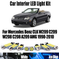LED Interior Light Kit for Mercedes Benz CLK W209 C209 W208 C208 A209 AMG 1998-2009 - Canbus Dome Map Door Trunk Bulb...