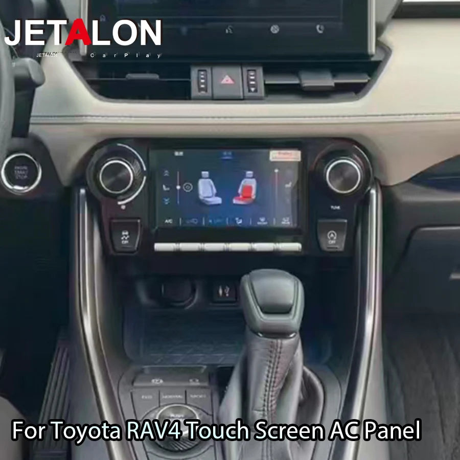 Car Air Conditioning Panel Control LCD Touch Screen AC Panel For Toyota RAV4 RAV 4 XA50 20