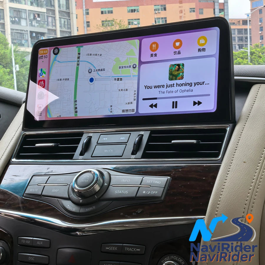 For Nissan Patrol y62 2010-2020 QX80 QX56 Armada CarPlay Navigation Stereo Car Radio Multi | AUTOKITSHOP