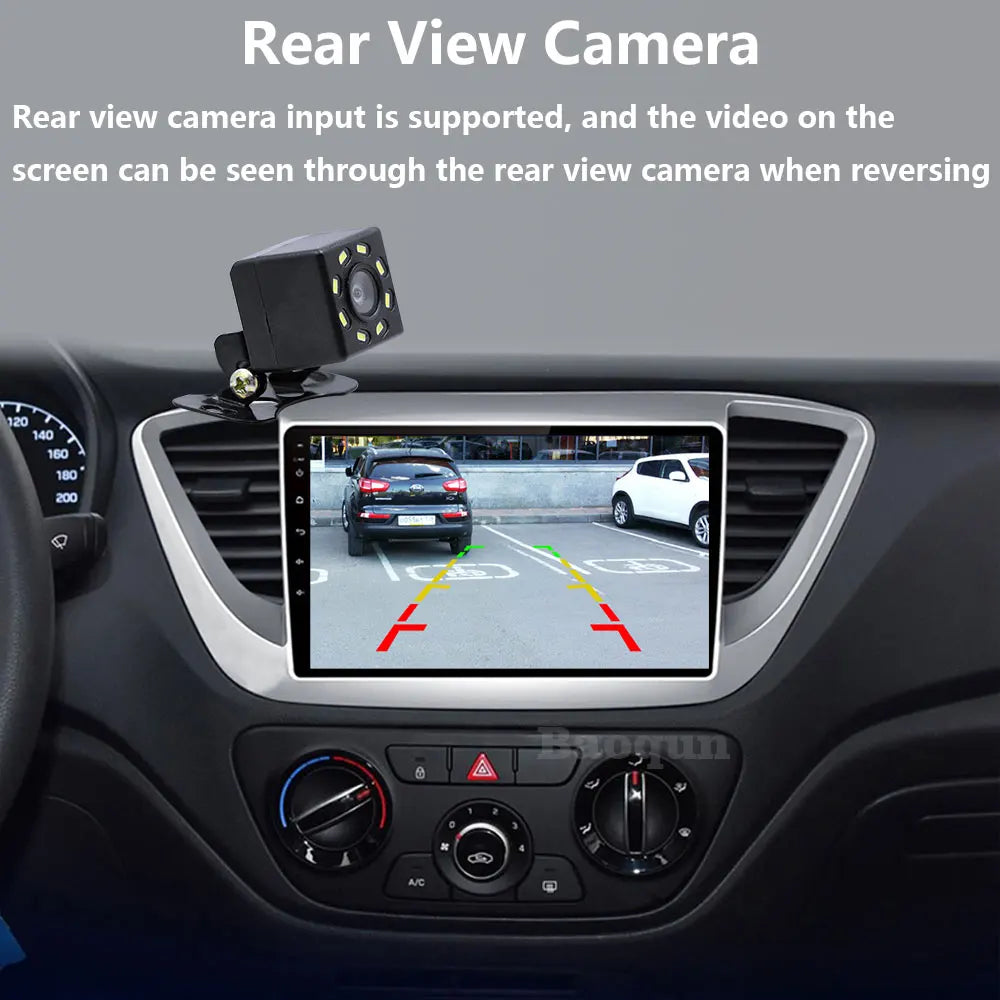 Android16 Carplay For Hyundai Solaris 2 Verna Accent 2017 2018 2019 2020 Auto Radio Stereo
