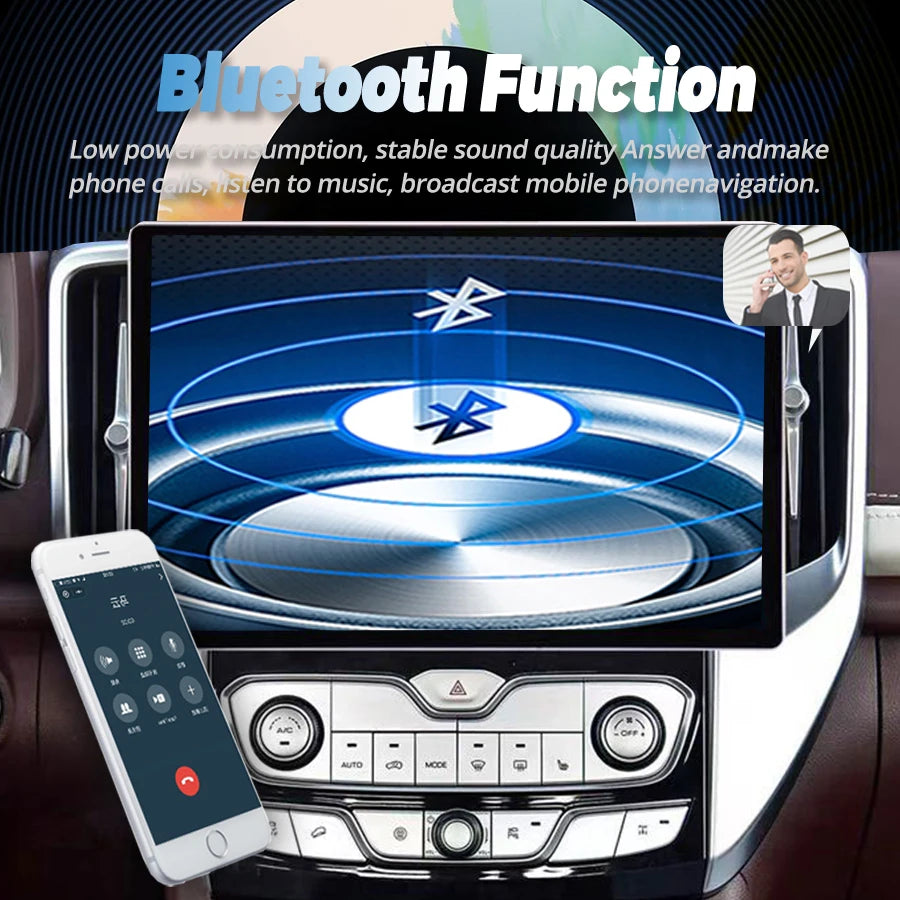 13.3Inch Screen For Great Wall Poer 2009-2021 Android Car Multimedia Video Player Navigati