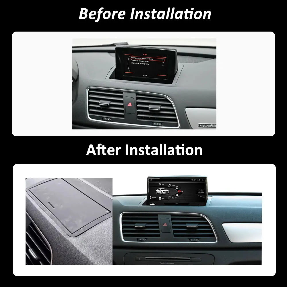 Smart System GPS Navigation for Audi Q3 2011 2012 2013 2014 - 2018 Android 15 Wireless Car | AUTOKITSHOP