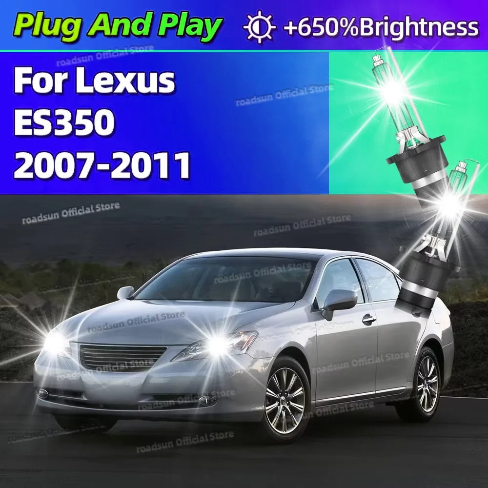 35W HID Xenon Headlight Bulb D4S Bright Car Lamp Auto Light For Lexus ES350 2007 2008 2009