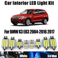 LED Interior Light Kit for BMW X3 E83 2004-2014 - Canbus Dome Map Door Trunk Bulbs | AUTOKITSHOP