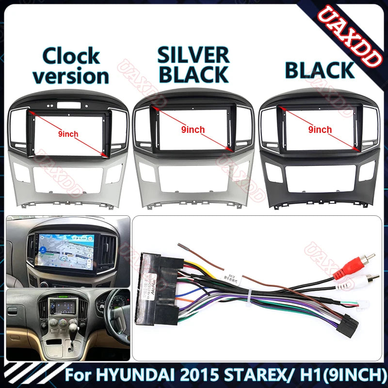 For HYUNDAI 2015 STAREX H1 9INCH Car Radio Android Stereo Audio Screen Multimedia Video Pl