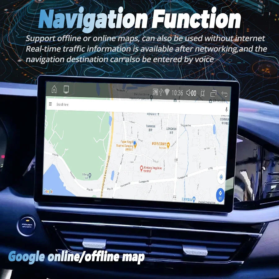 13.3'' AutoRadio For GAC Trumpchi GS8 2015 2016 2017 Android 13 GPS Car Multimedia Video P