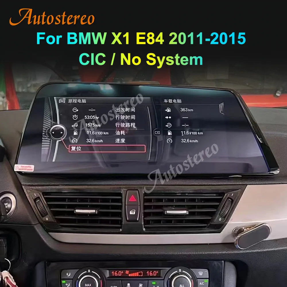 2024 Blade Sharp Android 13 Car Multimedia Player For BMW X1 Series E84 2009-2015 Car Ster