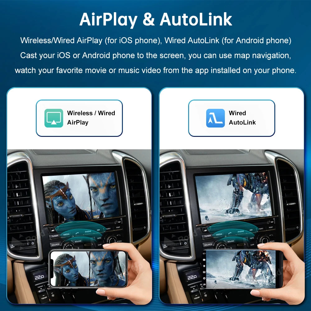 Road Top Wireless Carpaly For Porsche Boxster 718 Macan Cayman Cayenne Panamera PCM3.0 3.1 | AUTOKITSHOP