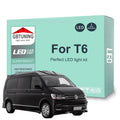 19-Piece LED Interior Light Kit for VW Volkswagen Multivan Caravelle Transporter T6 2016-2020 - Canbus Dome Map Door ...