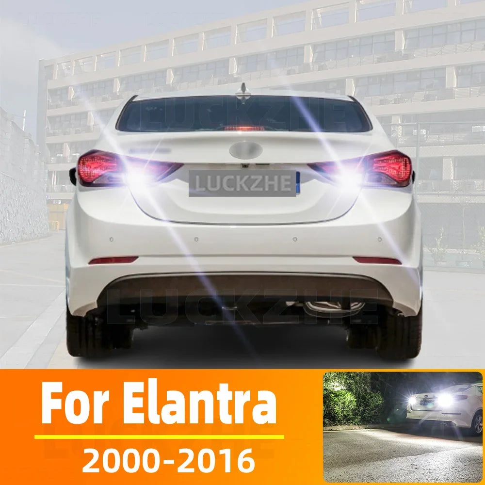 2-Piece LED Interior Light Kit for Hyundai Elantra 3 4 Accessories 2000-2016 - Canbus Dome Map Door Trunk Bulbs | AUT...