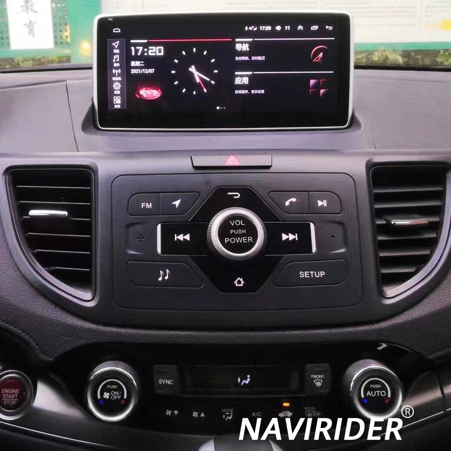 2din Auto Radio 10.25inch Android Auto AHD Touch Screen For Honda CRV CR-V 2012-2015 Carpl