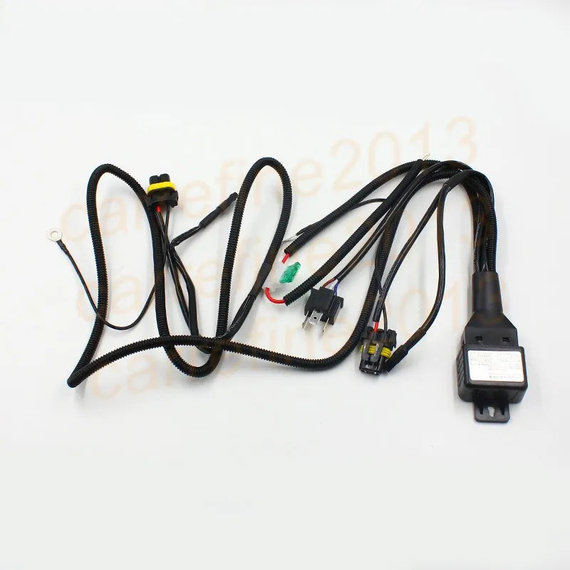 Rockeybright H4 9003 HB2 bi-xenon controller Relay H13 hid cable H4 9004 9007 Headlight Re