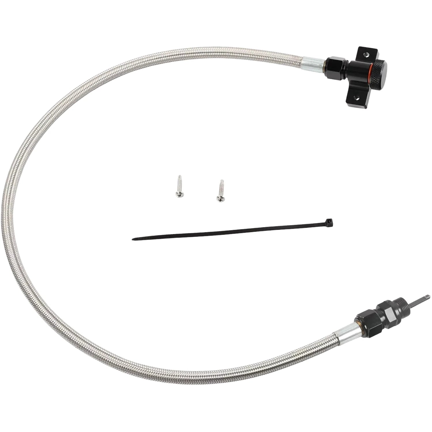 Braided Stainless Steel 22200 Automatic Transmission Dipstick 2010-19 F-150 Cars Transmiss