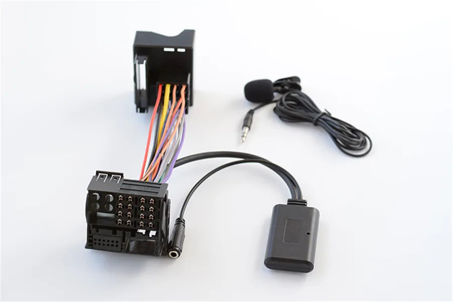 Bluetooth AUX-in Audio Cable Phone Calling Handsfree Harness Adapter For Ford Mondeo Focus