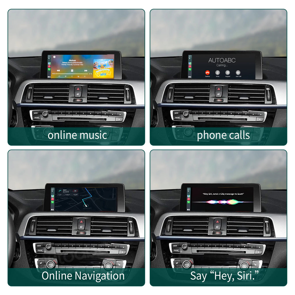 Wireless CarPlay Android AutoFor BMW X1 X3 X5 F16 F86 G01 G03 EVO ID5/ID6 2017-2019 with I | AUTOKITSHOP