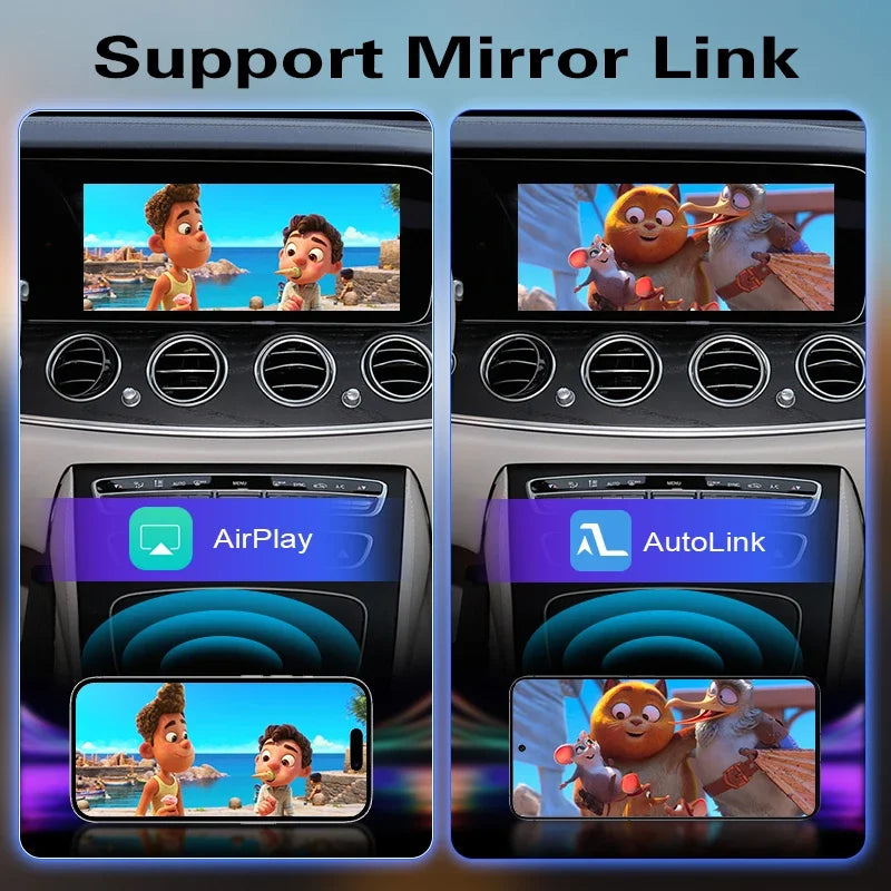 2025 Wireless CarPlay Android Auto For Mercedes Benz A B C E CLS CLA GLA GLB GLE Class NTG