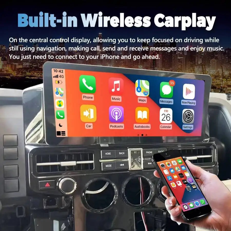15.6" For Toyota Hiace H300 GranAce 2019 - 2022 Stereo Car GPS Navigation Carplay Android  | AUTOKITSHOP