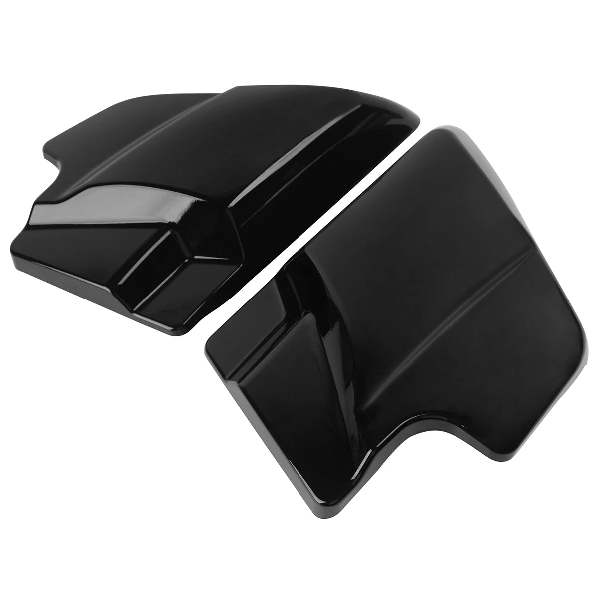 Left Right Side Battery Cover Motorcycle Mod Accessories Fit For Harley Touring Electra Street G - Automotive LED Light