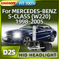 Roadsun 35W 6000K D2S Headlamp Car Light HID Xenon Lamp For MERCEDES-BENZ S-CLASS W220 199