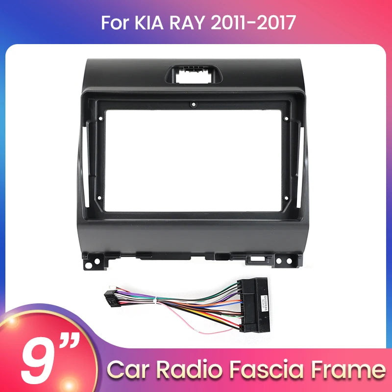 9 Inch Android All in One Car Radio Fascia Adapter for KIA Ray 2011-2017 Stereo Frame Dash | AUTOKITSHOP