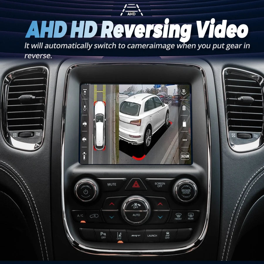 256GB 2 Din Android 15 Car Stereo Radio For For DODGE CHALLENGER Multimedia Video Player G