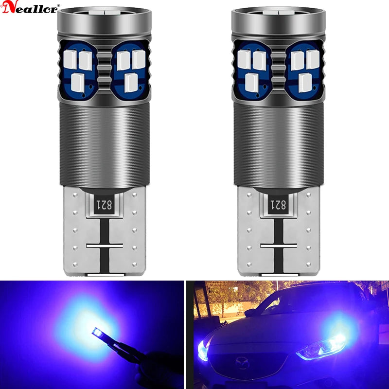 2-Piece LED Interior Light Kit for W5W T10 - Canbus Error-Free Interior Bulbs