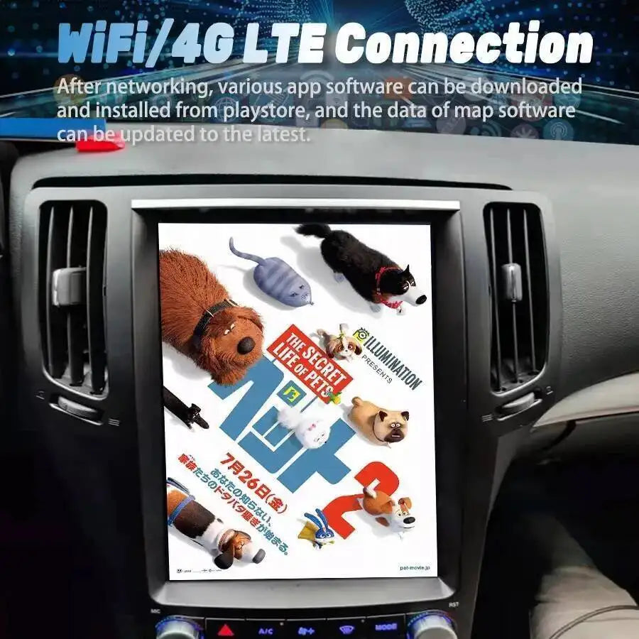 S 12.1" Android15 Screen GPS Navi For Infiniti G25 G35 G37 Q60S 2007-2015 Car Radio Stereo | AUTOKITSHOP