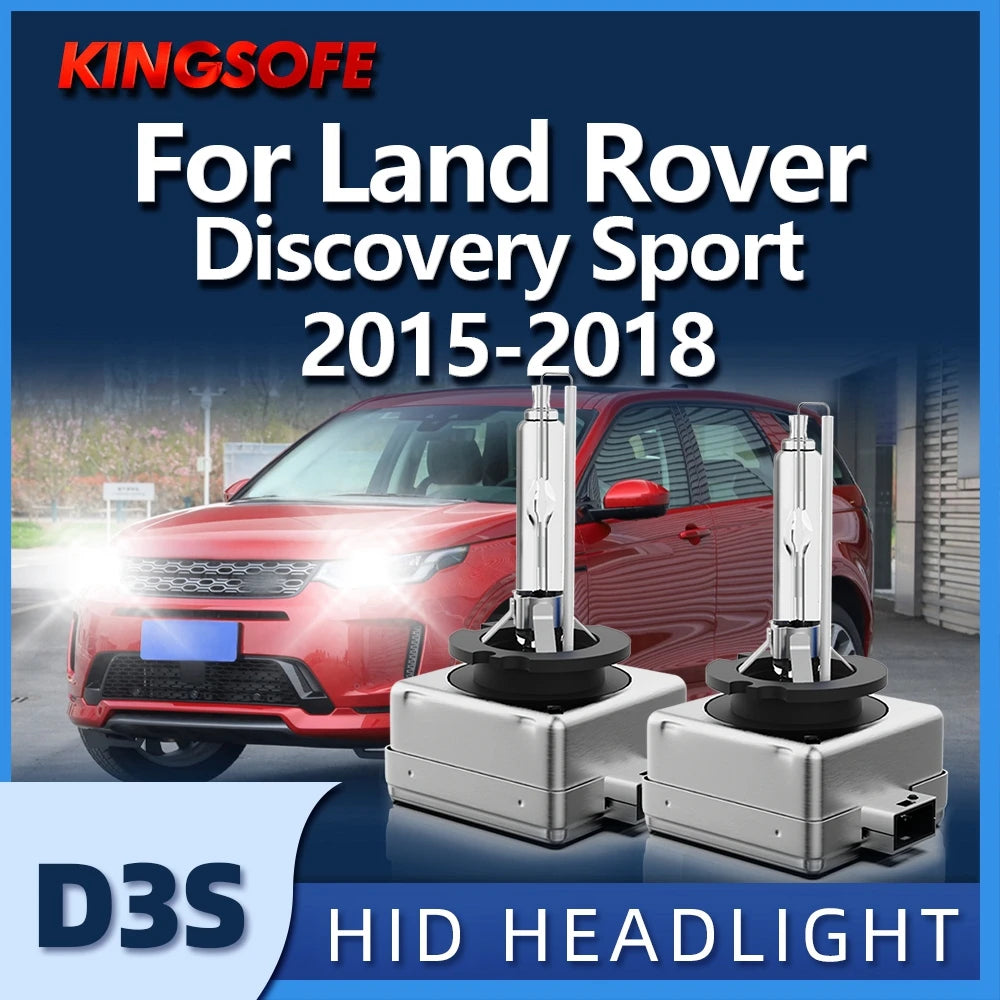 D3S HID Bulb Xenon Headlight 35W Headlamp Light 6000K Plug and Play For Land Rover Discove