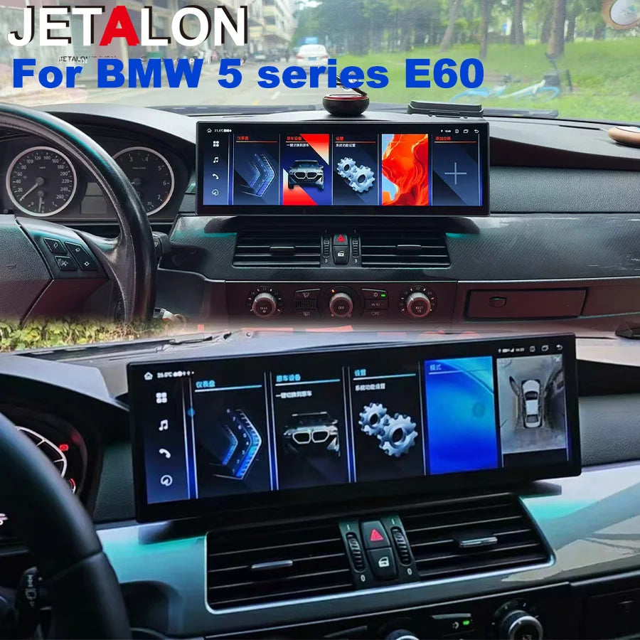 14.9" Android For BMW 5 Series E60 E61 E62 2003-2010 CCC CIC Car Radio Stereo GPS Navigati