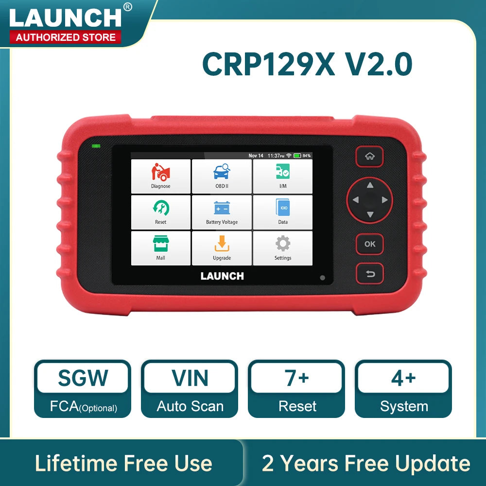 OBD Code Reader DPF OIL Reset Free Update pk CRP123E LAUNCH X431 CRP129X V2.0 OBD2 Scanner