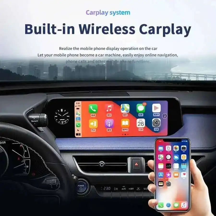 Car GPS Navigation Carplay BT For Lexus ES ES300h ES350h ES300 ES330 ES350 2018-2021 Car R