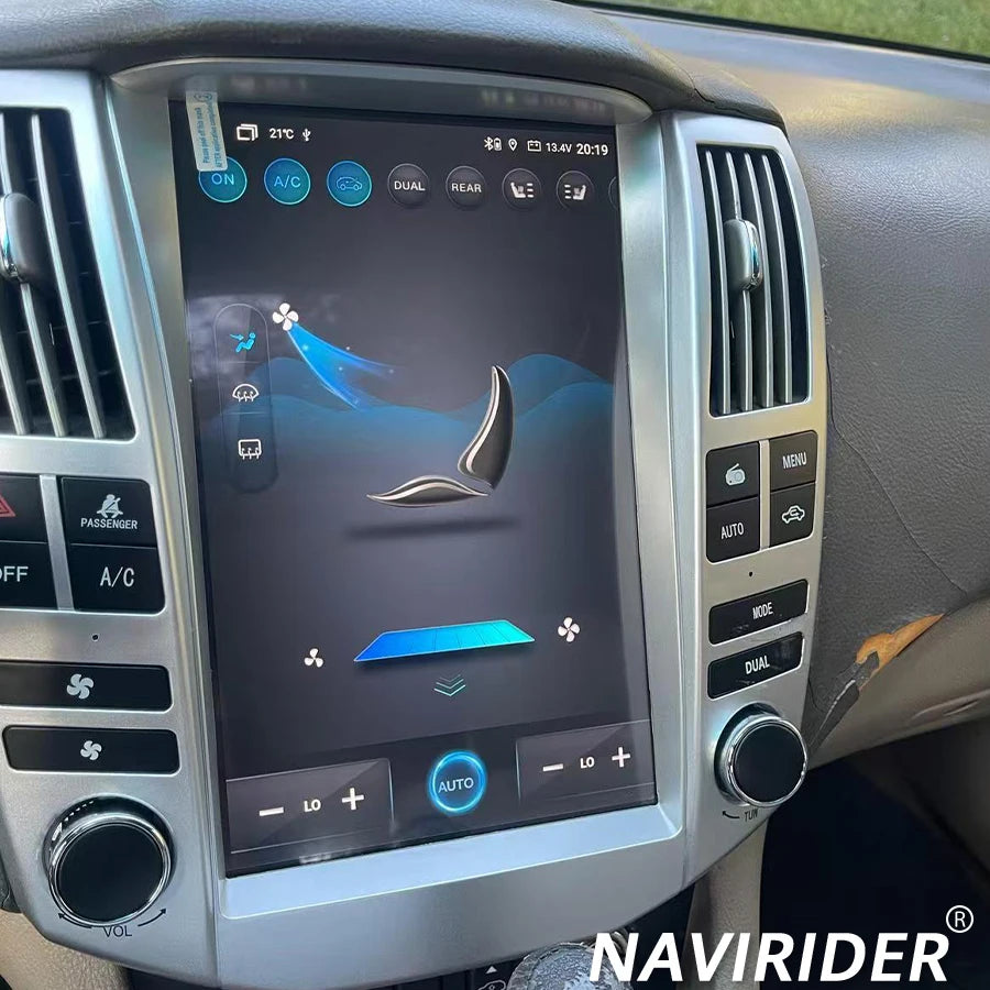 12.1inch For Lexus RX300 RX330 RX350 RX400 For Toyota Harrier Android Screen GPS Car Radio