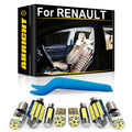 LED Interior Light Kit for RENAULT Kangoo Koleos Captur Kadjar Modus - Canbus Error-Free Bulbs | AUTOKITSHOP