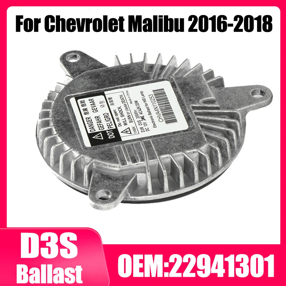 D3S HID Xenon Headlight Ballast OEM 22941301 68224607AB Xenon Headlamps Ballast Control Bl