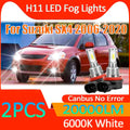 20000LM H11 H8 H9 Fog Lights 90W High Power Canbus No Error LED Fog Lamps 12V 6000K Plug a
