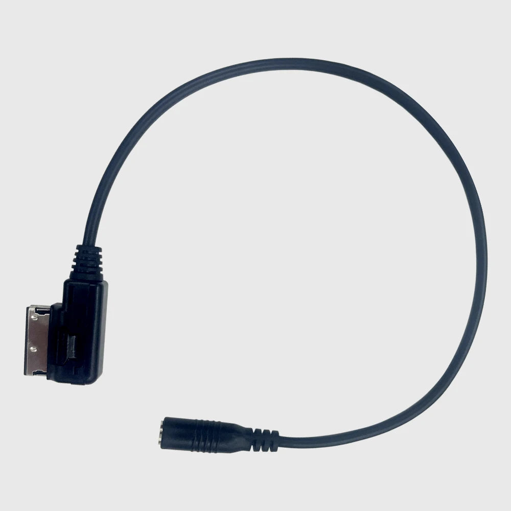 Media to Stereo 3.5mm Audio Auxiliary Adapter Cable in AMI MDI for AUDI A1 A3 A4 A5 A6 A7