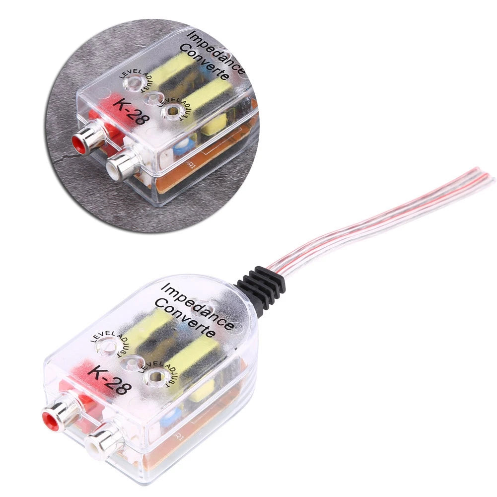 Car Audio CD Amplifier Audio Subwoofer High to Low Frequency Divider Converter Regulator Filter - Automotive LED Light